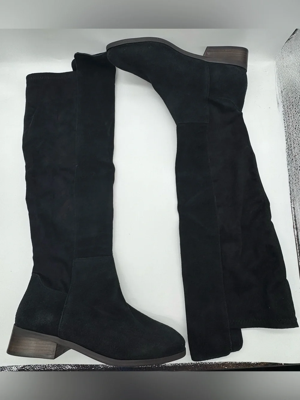 Lucky Brand Calypso Over the Knee Boots, Black